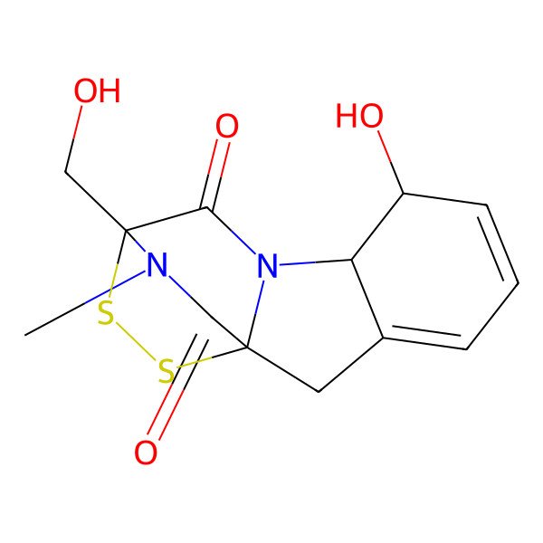 2D Structure of Gliotoxin