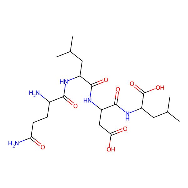 2D Structure of Gln-Leu-Asp-Leu