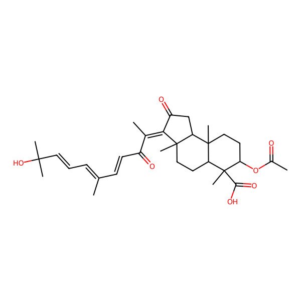 2D Structure of Globostellatic acid A