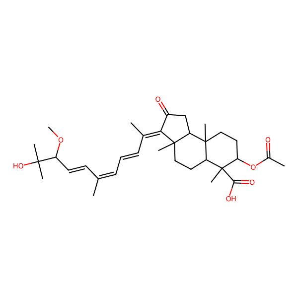 2D Structure of Globostellatic Acid C