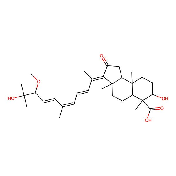 2D Structure of Globostellatic acid D, G