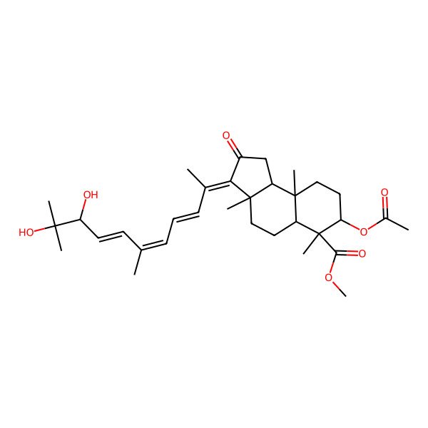 2D Structure of Globostellatic Acid F Methyl Ester