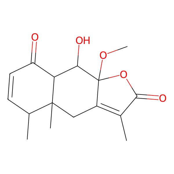2D Structure of Glomeremophilane B