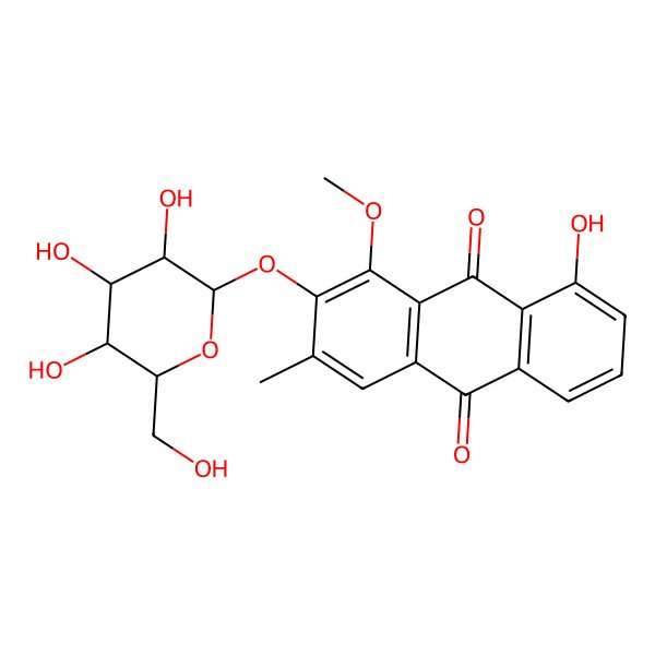 2D Structure of Glucoobtusifolin 2D Structure of Glucoobtusifolin