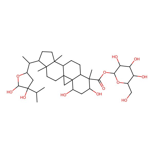 2D Structure of Glucosyl passiflorate