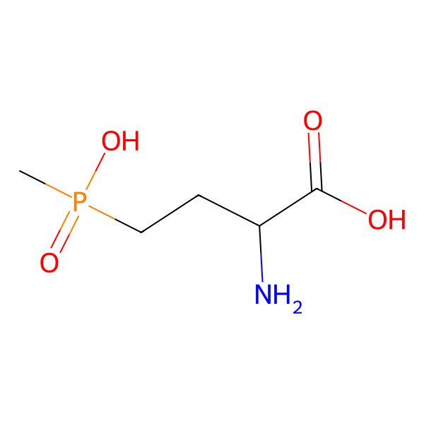2D Structure of Glufosinate