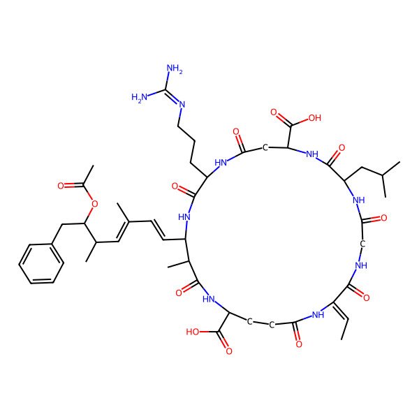 2D Structure of [Gly1,D-Asp3,ADMAdda5,Dhb7]MC-LR