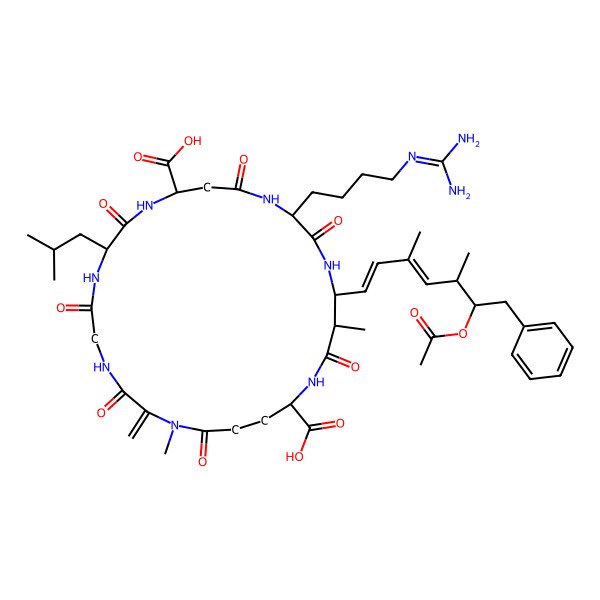 2D Structure of [Gly1,D-Asp3,ADMAdda5]MC-LHar