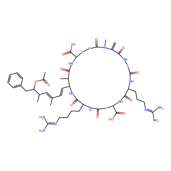 2D Structure of [Gly1,D-Asp3,ADMAdda5]MC-RHar