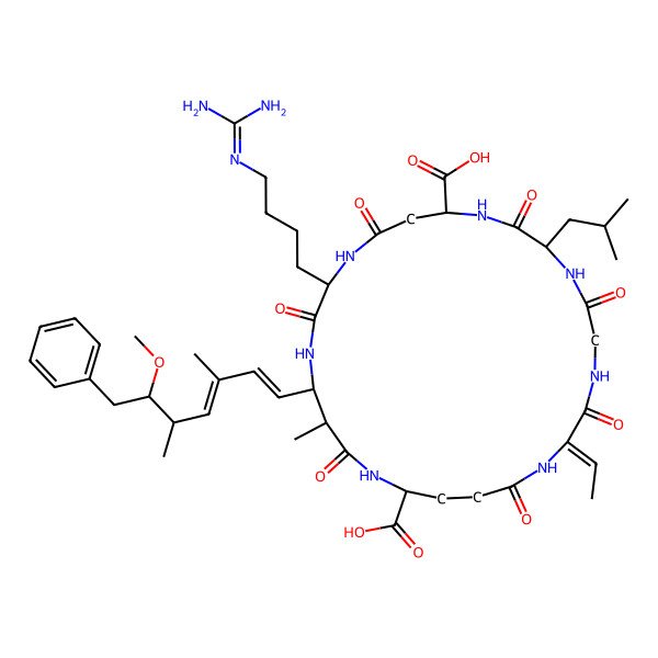 2D Structure of (Gly1,D-Asp3,Dhb7)MC-LHar