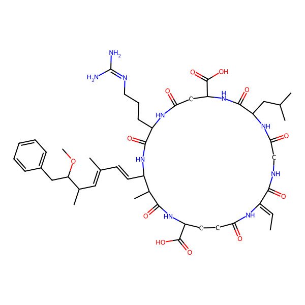 2D Structure of [Gly1,D-Asp3,Dhb7]MC-LR