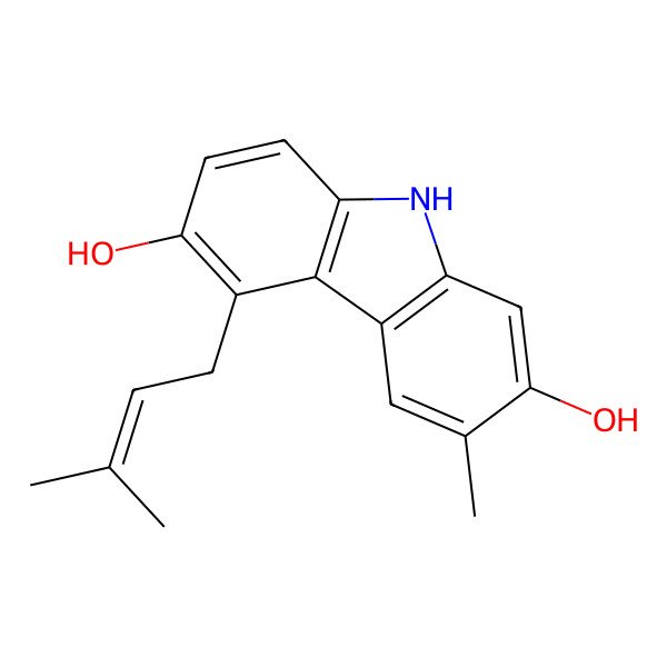 2D Structure of Glybomine C
