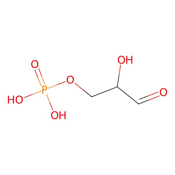 2D Structure of Glyceraldehyde-3-phosphate