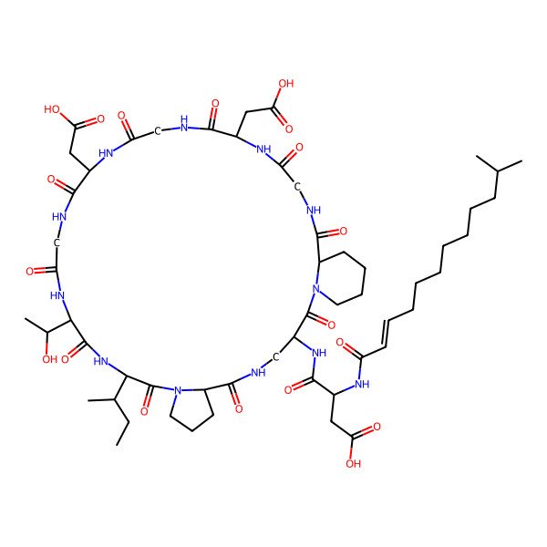 2D Structure of Glycinocin C
