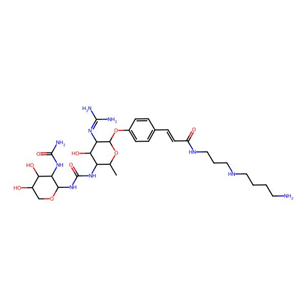 2D Structure of Glycocinnasperimicin D