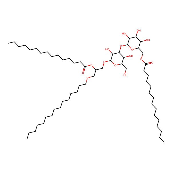 2D Structure of Glycolipid G3
