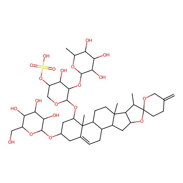 2D Structure of Glycoside J-4