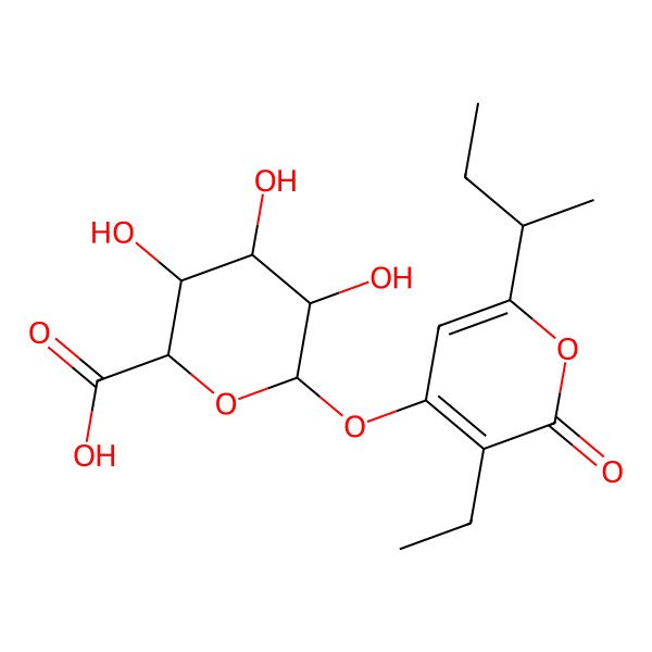 2D Structure of Glycosylatelactone A