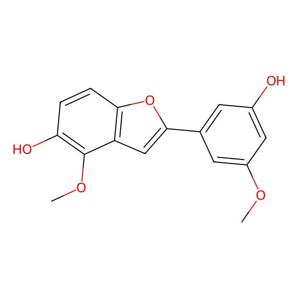 2D Structure of Gnetofuran B 2D Structure of Gnetofuran B
