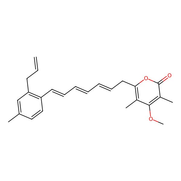 2D Structure of Gombapyrone C