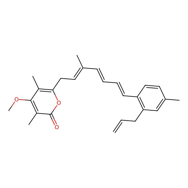 2D Structure of Gombapyrone D