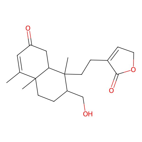 2D Structure of Gomphostenin 2D Structure of Gomphostenin