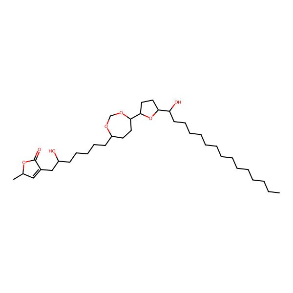 2D Structure of Goniothalamicin formal 2D Structure of Goniothalamicin formal