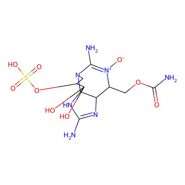 2D Structure of Gonyautoxin-1
