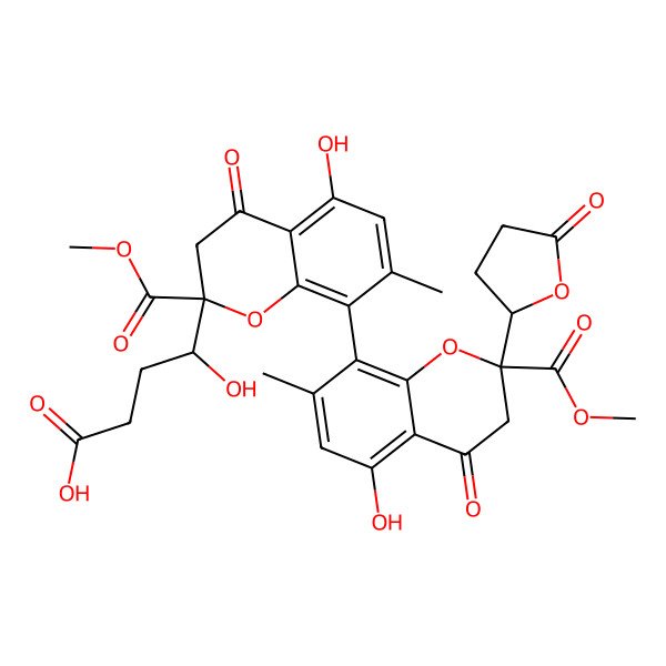 2D Structure of Gonytolide F