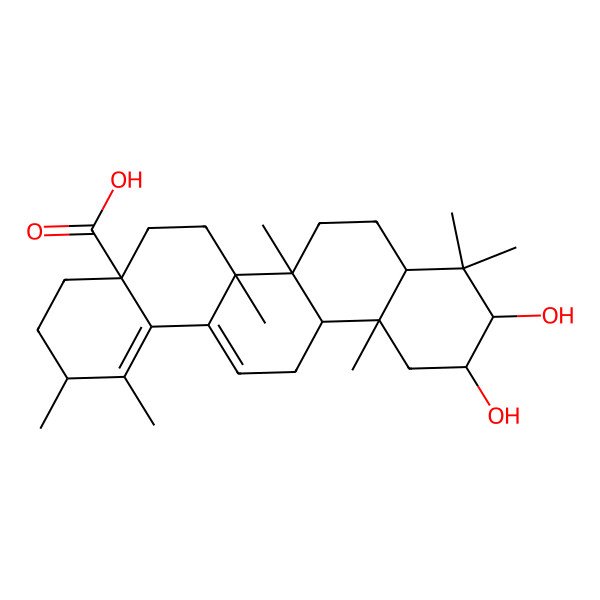 2D Structure of Goreishic acid I