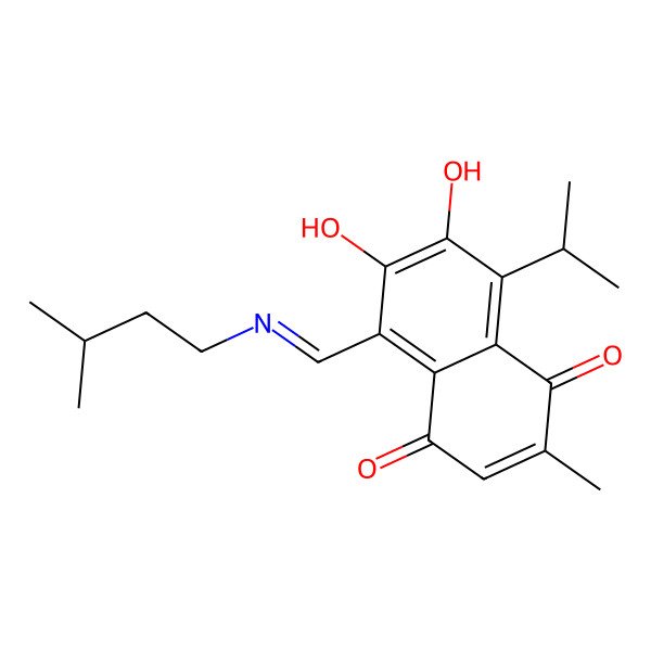 2D Structure of Gossyrubilone