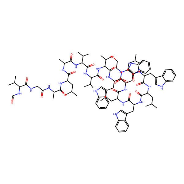 2D Structure of Gramicidina