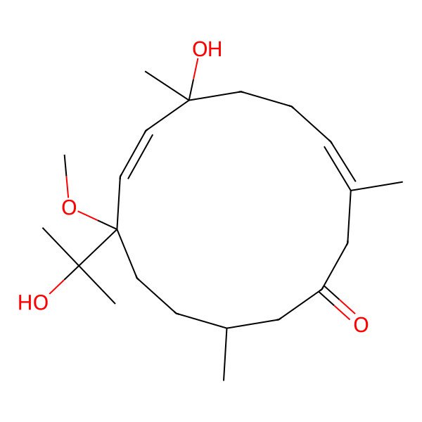 2D Structure of Grandilobatin A