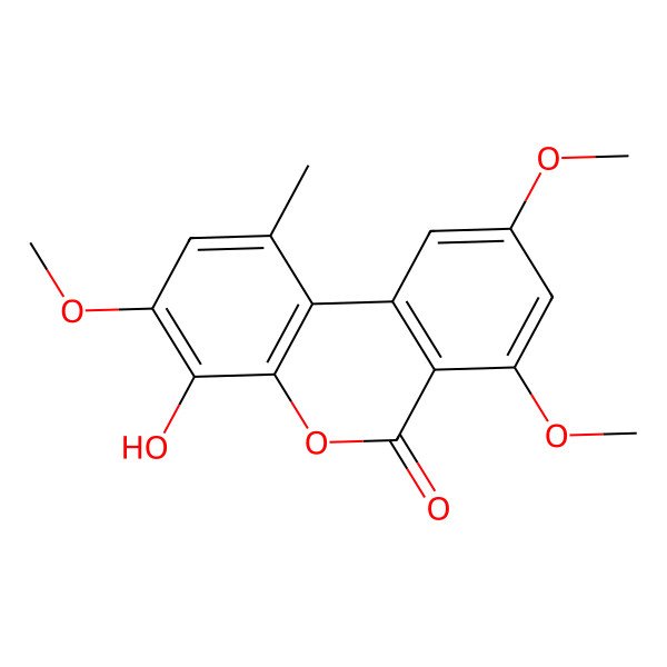 2D Structure of Graphislactone B