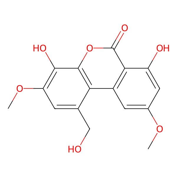 2D Structure of Graphislactone C