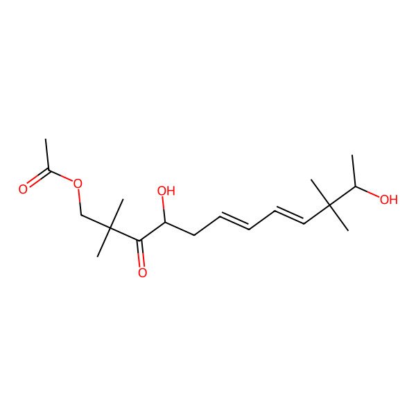 2D Structure of Graphostromol C