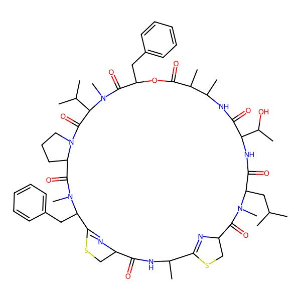2D Structure of Grassypeptolide B