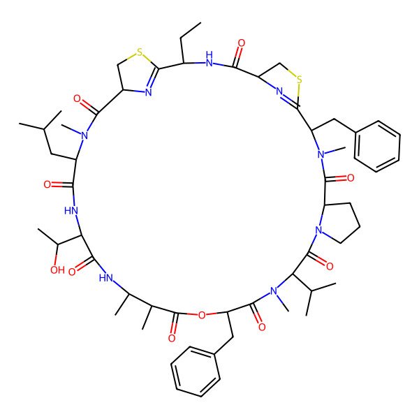 2D Structure of Grassypeptolide C