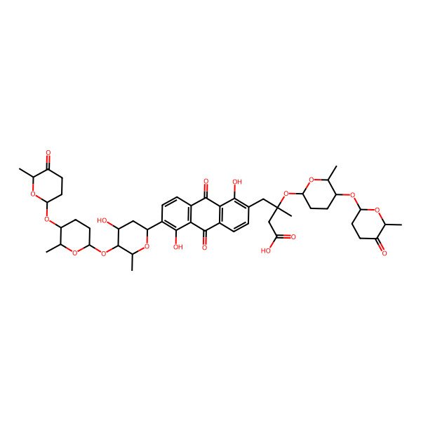 2D Structure of Grincamycin B