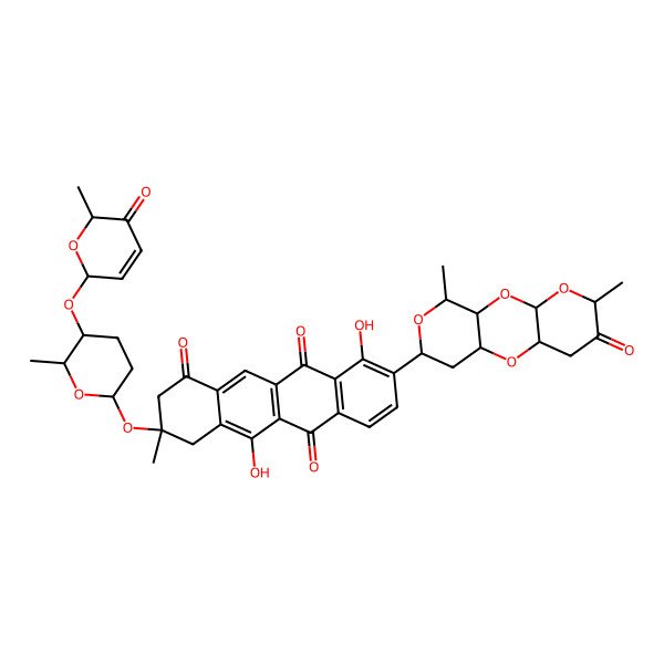 2D Structure of Grincamycin G