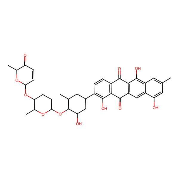 2D Structure of Grincamycin H