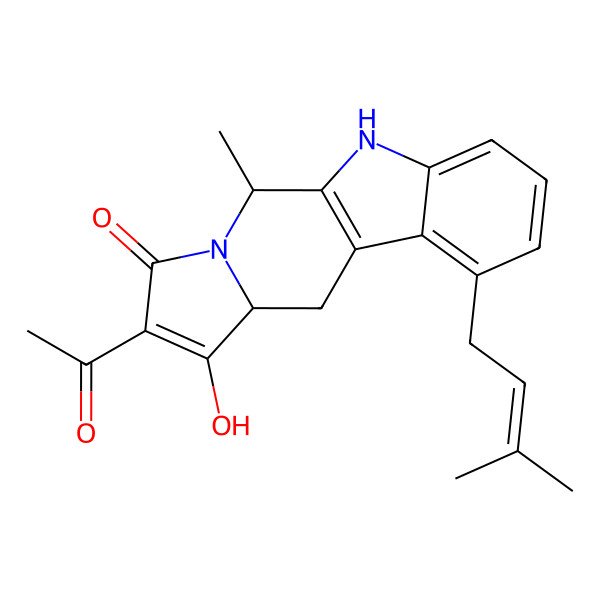 2D Structure of Griseofamine A