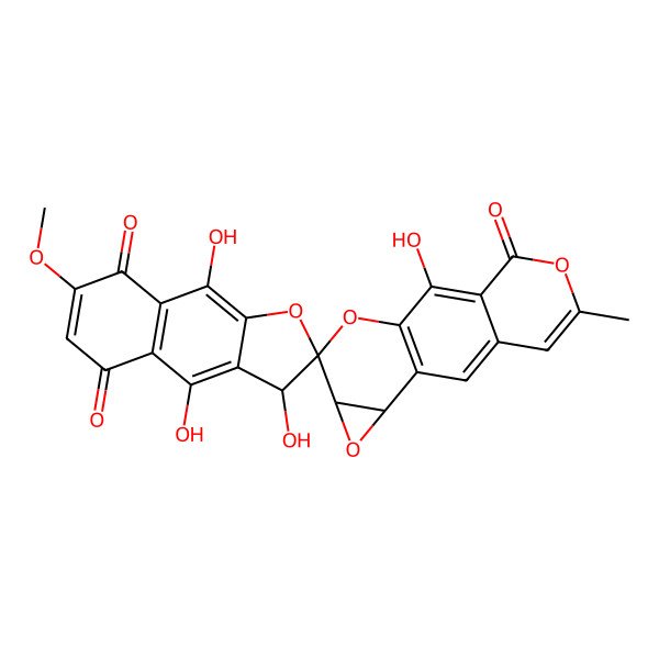 2D Structure of Griseorhodin A