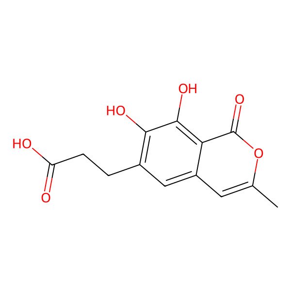 2D Structure of Griseorhodin E