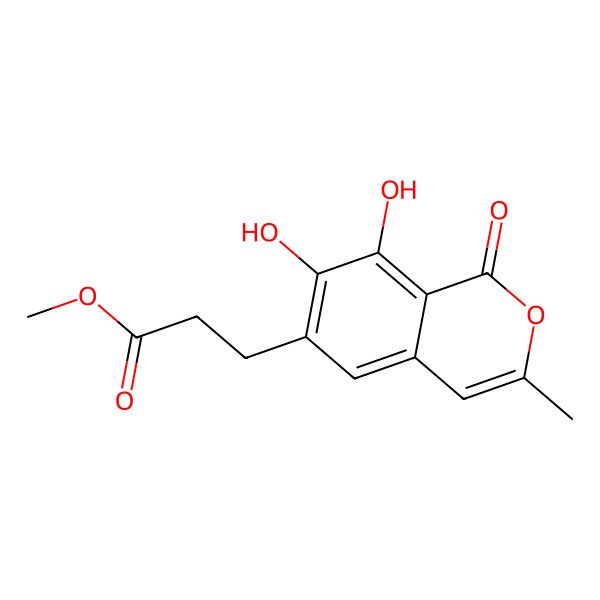 2D Structure of Griseorhodin F