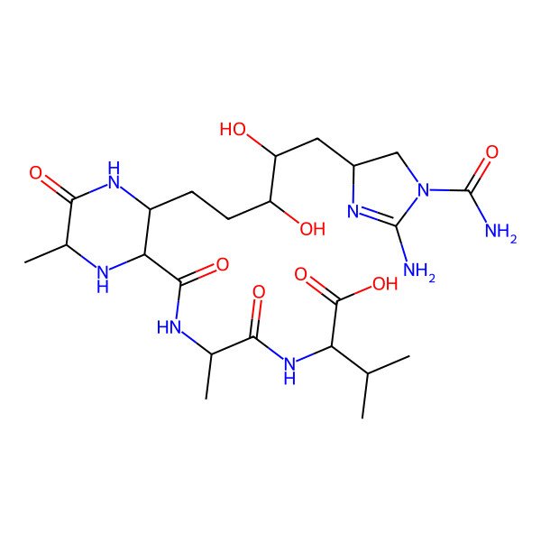 2D Structure of Guadinomine C1