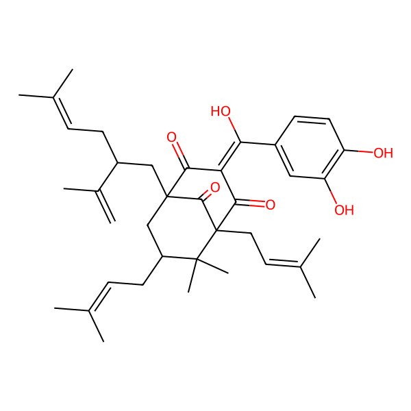 2D Structure of Guttiferone E