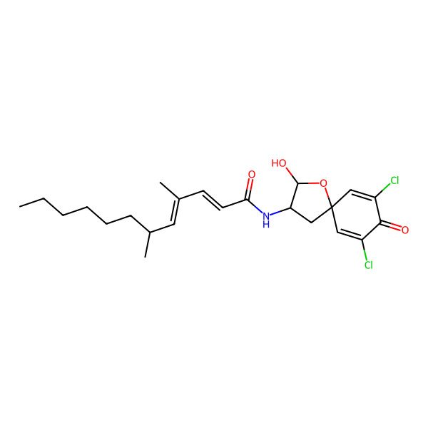 2D Structure of Gymnastatin A