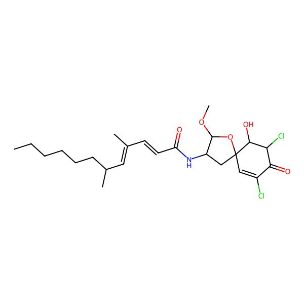 2D Structure of Gymnastatin B