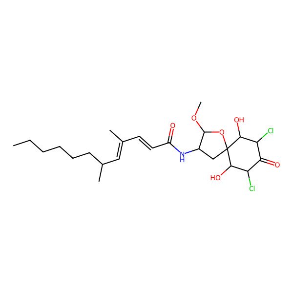 2D Structure of Gymnastatin C
